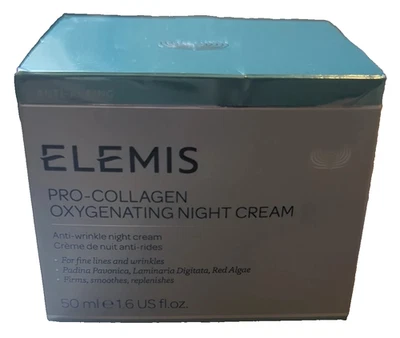 Crema de Noche Oxigenante Elemis Pro-Collagen ~ 50 ml / 1.6 fl oz ~ NUEVA EN CAJA Foto 1 de 4