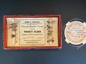vintage flies in box - Spokane Wa