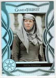 GAME OF THRONES THE COMPLETE SERIES THE CAST INSERT C90 SEPTA UNELLA