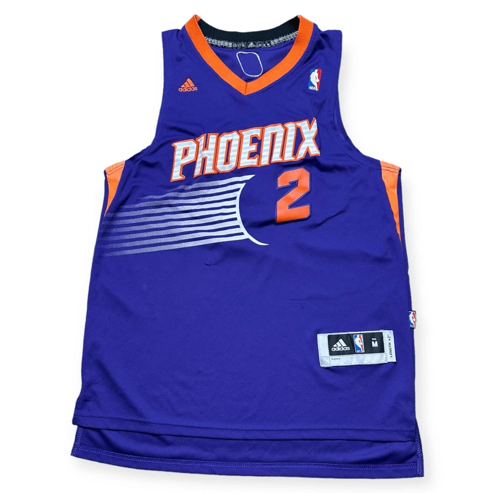 Camiseta Adidas Para Hombre Púrpura Naranja NBA Phoenix Suns Eric Bledsoe Swingman Mediana Foto 1 de 4
