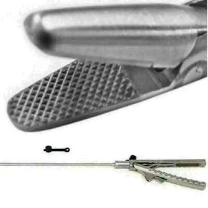 Laparoscopic Laparoscopy Straight V type Needle Holder 5mmX330 Instrument Condit - Picture 1 of 6