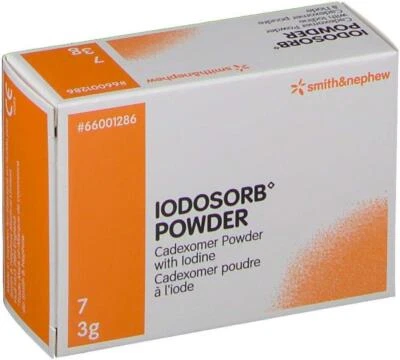 Smith & Nephew Iodosorb Powder Sachets 7x3g (66001286)