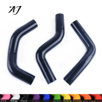 Kit de manguera de refrigerante de radiador de silicona negro para Suzuki SWIFT 1,3 L G13 GTI 1989-2000 Foto 1 de 4