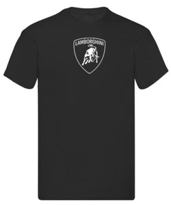 Lamborghini Lambo Bull Chest Logo T Shirt - S, M, L, XL, XXL - Picture 1 of 8