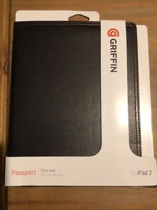Griffin Passport Microsuede-Lined Folio Case Cover Wallet for Apple iPad 2/3/4 - Afbeelding 1 van 6