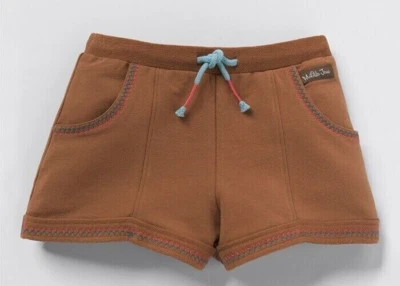 NUEVO CON ETIQUETAS MATILDA JANE Enchanted Garden Frances French Terry Cordón Pantalones Cortos Talla 2 Foto 1 de 4