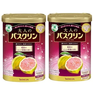 BATHCLIN Baño Japonés Sal Rosa Aroma Limón 600g JUEGO DE 2 de Japón Fedex - Imagen 1 de 5