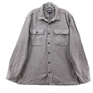 Camisa de Franela Patagonia Hombres Grande Algodón Orgánico Gorpcore Campamento Patrimonio Gorpcore - Imagen 1 de 13