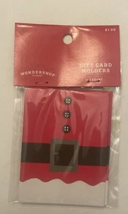 Wondershop Christmas Gift Card Holder 2ct QTY 6 - Picture 1 of 3