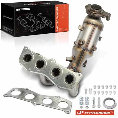 Catalytic Converter Front for Toyota Highlander 2004 2005 2006 2007 L4 2.4L DOHC - Image 1 of 4