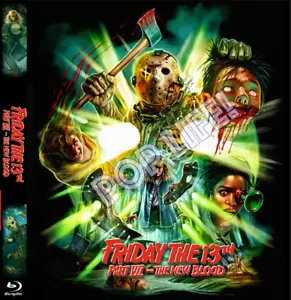 Freitag der 13. Teil VII 7 Das neue Blut (Blu-ray) *Custom Cover* Kein Film! - Bild 1 von 6