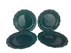 The Pioneer Woman Cowgirl Lace Teal 8.5" Salad Plate Set Of 4 Farmhouse - Picture 1 of 6