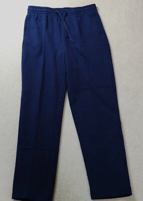  PANTALONES DE CHÁNDAL DE VELLÓN PARA HOMBRE TEK GEAR CON FONDO ABIERTO CON BOLSILLOS ¡NUEVOS! Foto 1 de 3