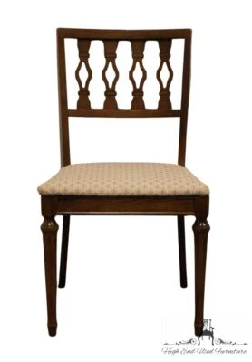 Silla auxiliar de comedor estilo mediterráneo italiano BERNHARDT FURNITURE 310-501 Foto 1 de 4