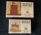 House Of Miniatures #40009 Chippendale Chest, #40038 Queen Anne Table Kits