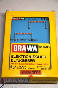 BRAWA HO 5586 2 Absperrschranken mit elektronischem Blinkgeber - Bild 1 von 1
