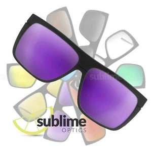 POLARIZED Metallic Indigo Purple Replacement Lenses for Electric Black Top - Picture 1 of 5
