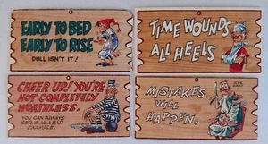 1959 Topps Wacky Plaks 4 Different NonSport cards - Picture 1 of 2