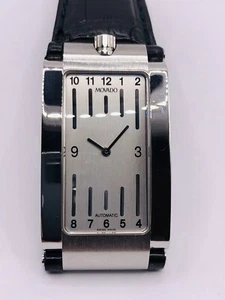 Movado Elliptica 84 D5 1481 24mm Stainless Steel Swiss Automatic Watch UNIQUE!!! - Picture 1 of 9
