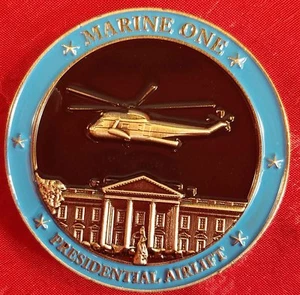 Marine one HMX-1 Presidential Airlift Challenge coin Original unique OCPM 26 - Picture 1 of 10
