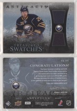 2010-11 Upper Deck Artifacts Treasured Swatches Blue /35 Thomas Vanek #TS-TV