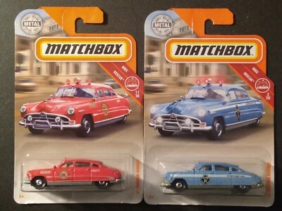 Matchbox 1951 Hudson Hornet Police Car x 2!!! - Image 1 of 3