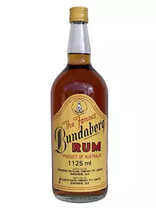 Bundaberg Rum 1970's The Famous Bundaberg Rum 1125Ml Bottle Full/Sealed. -EOFY$ - Picture 1 of 20