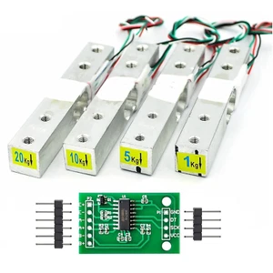 WWZMDiB 1KG/5KG/10KG/20KG Load Cell Amplifier+HX711 24-Bit ADC Weighing Senso... - Picture 1 of 4