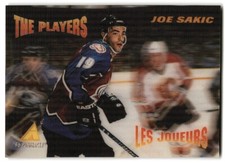 1995-96 Pinnacle McDonald's Game Winners Joe Sakic #NNO Colorado Avalanche