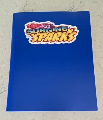 POKÉMON Surging Sparks Complete Base Set w/ Reverse Holo & Binder - 358 Cards - Image 1 of 4