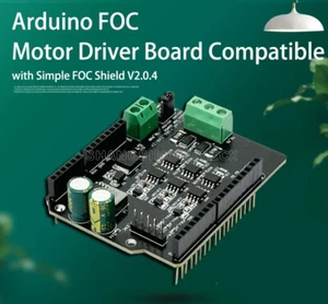 SimpleFOC Shield FOC BLDC Motor Controller Board for Arduino Servo Stm32 - Picture 1 of 5