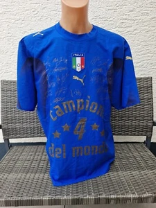 Italia Italy Italia Maglia Maglia Maglia 2006 Puma XXL Campioni 4 del Mondo Mondiali - Foto 1 di 7