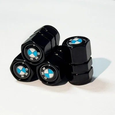 4x Tapas de vástago de válvula de aire para neumático de coche BMW 36110421543 Foto 1 de 4