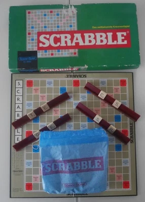 SEHR GUTER  ZUSTAND: SCRABBLE von SPEAR mit HOLZSPIELSTEINEN! 100 % VOLLSTÄNDIG - Bild 1 von 4
