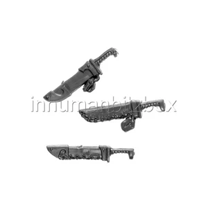 SWGH49 COUTEAU x3 SPACE WOLVES GREY HUNTER WARHAMMER 40000 BITZ SPACE MARINE - Picture 1 of 1