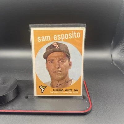 1959 TOPPS #438 SAMMY ESPOSITI CHICAGO WHITE SOX NM *Hot Corner Vintage* C - Image 1 of 2