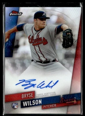 L42,751 - 2019 Finest Autographs #FABW Bryse Wilson Auto - Image 1 of 2