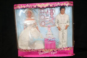 Barbie & Ken Wedding Fantasy Gift Set Special Edition 1996 #17243 NRFB - Picture 1 of 6