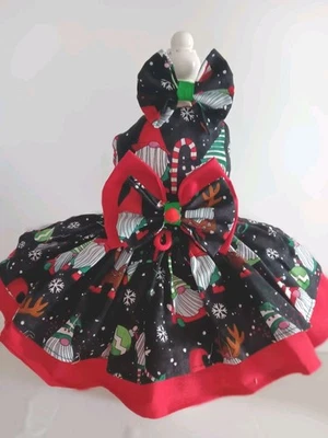 ARNÉS PERRO GNOME NAVIDAD NUEVO HECHO A MANO ENVÍO GRATUITO Foto 1 de 4