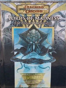 D&D 3.5 edition: Lords of Madness - The Book of Aberrations dungeons & dragons w - Picture 1 of 1