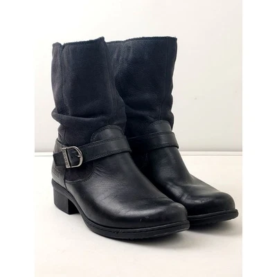 Botas Carly Mid de cuero impermeables BOGS para mujer talla 10 Foto 1 de 4