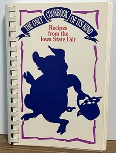 Vtg 1993 7th Ed Iowa State Fair Cookbook Winning Recipes of 1990 1991 1992 Fairs - Picture 1 of 3