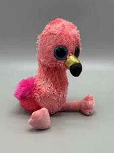 TySilk Gilda The PINK FLAMINGO Plush 9” Stuffed Animal 2022 - Picture 1 of 9