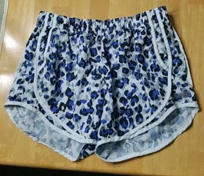 Calvin Klein Athletic Shorts Womens Size Medium Blue Black White Active - Image 1 of 4