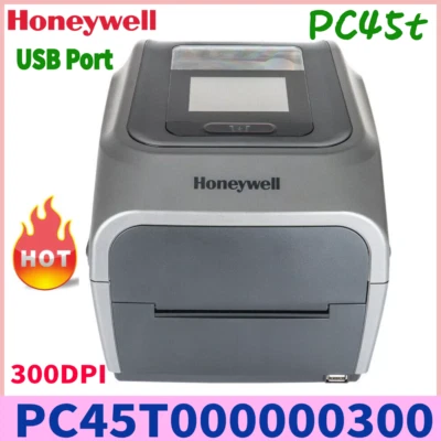 Honeywell Bluetooth Direct Thermal Desktop Printer Label Print PC45T000000300 - Image 1 of 4