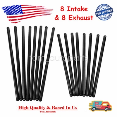 Intake & Exhaust Pushrods Set For 2009-2024 Chrysler Dodge Jeep Ram 5.7L V8 HEMI Foto 1 de 4