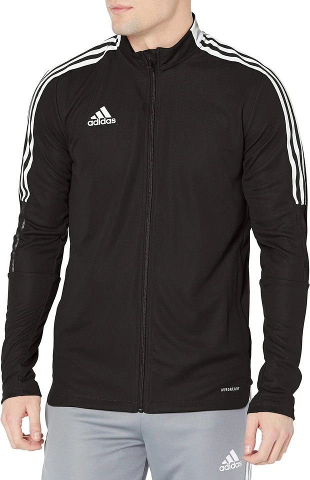 adidas Tiro 21 Size M Track Jacket for Men - Black (GM7319)