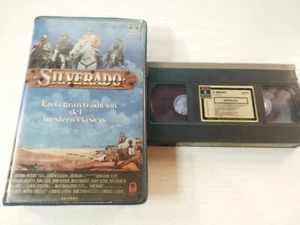 Silverado Lawrence Kasdan Kevin Kline Kostner - VHS Tape Original Box Spanish - Picture 1 of 6
