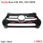 Front Grille Grill Cover Trim Sport For Toyota Revo 4 Doors 4WD SR5 2020 - 23