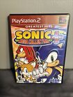 PS2 Greatest Hits Sonic Mega Collection Plus w/Manual And Case